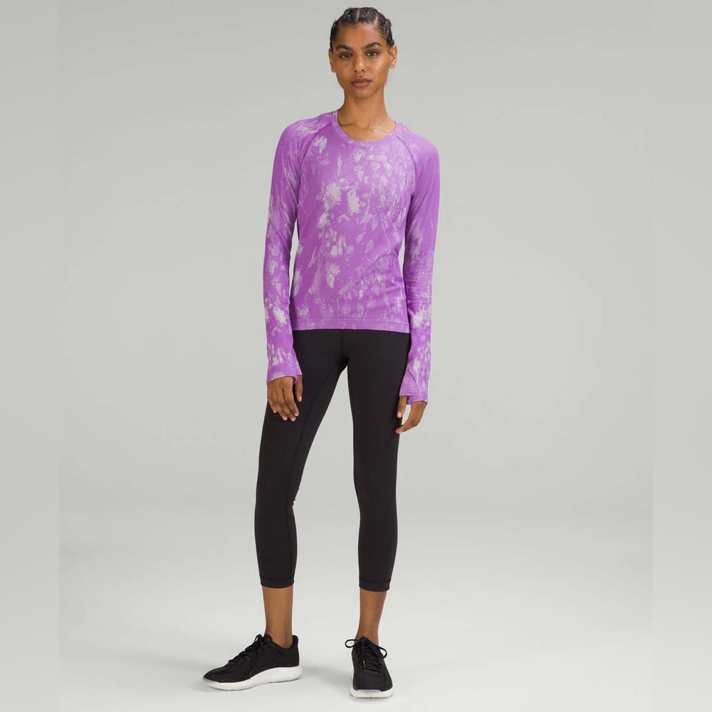 Lululemon Swiftly Tech Long Sleeve Shirt 2.0 *Race Length Size 6 - Picture 2 of 9